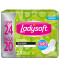 Ladysoft toallas femeninas tela normal c/alas x24