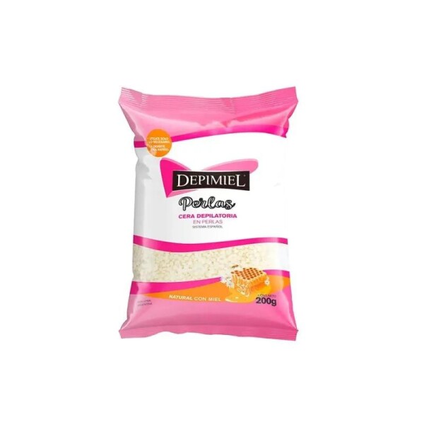 Cera Depilatoria en Perlas Natural 200gs - Depimiel Cera Depilatoria en Perlas Natural 200gs - Depimiel