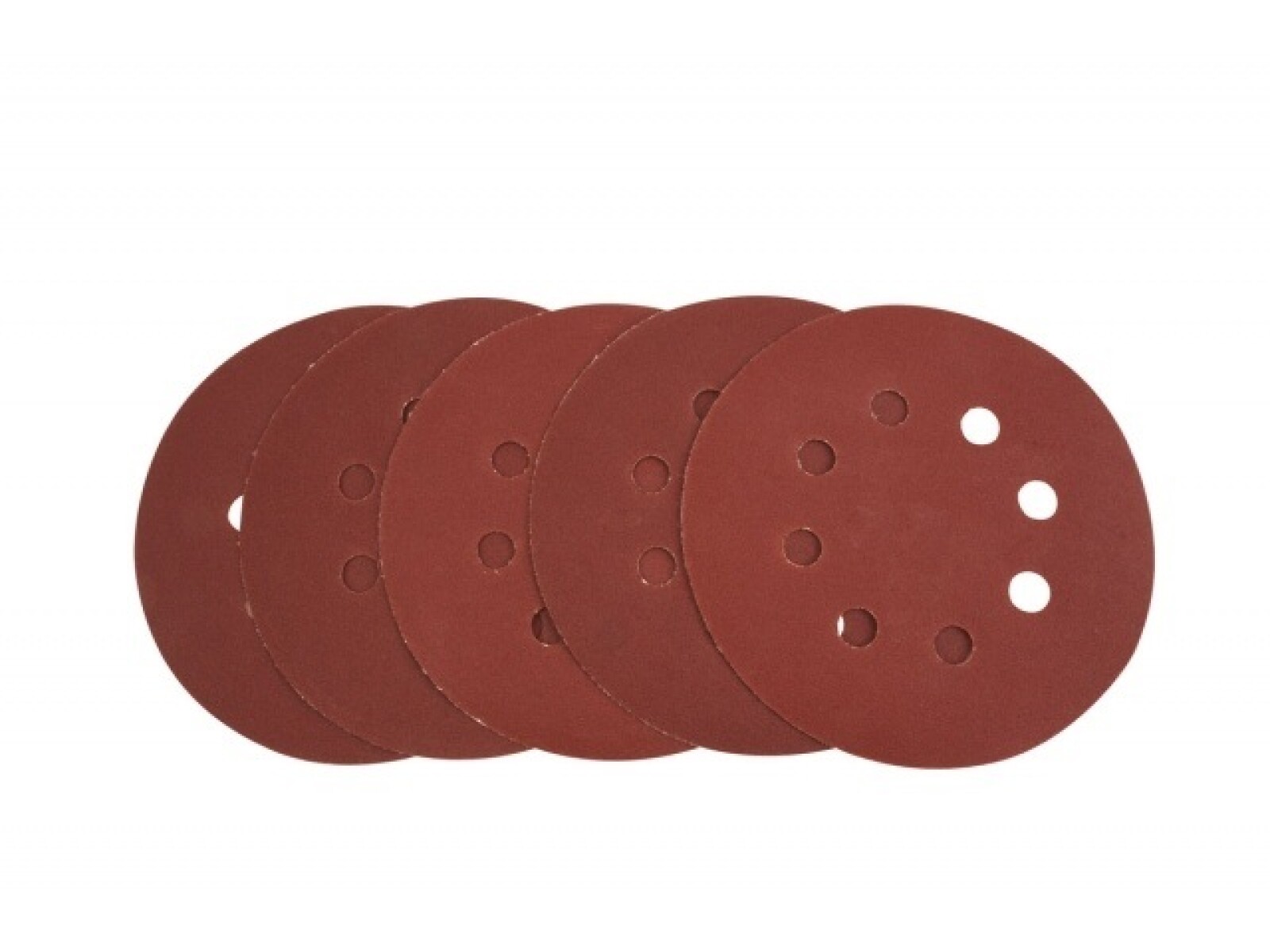 TOLSEN LIJA VELCRO 125 MM GRANO 150 - 5 PIEZAS 