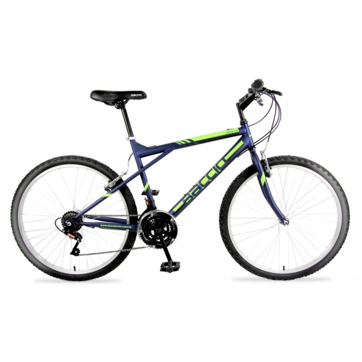 Bicicleta Baccio R.26 Hombre Mtb Alpina - Azul/verde 