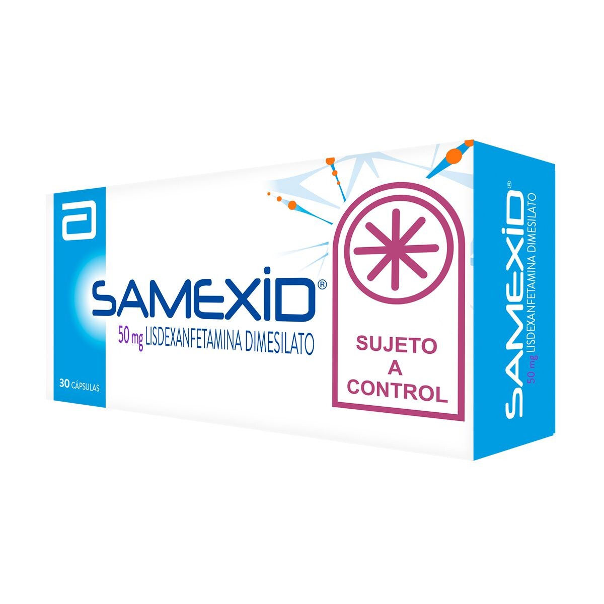SAMEXID 50 MG. CJ X 30 CAPS. 