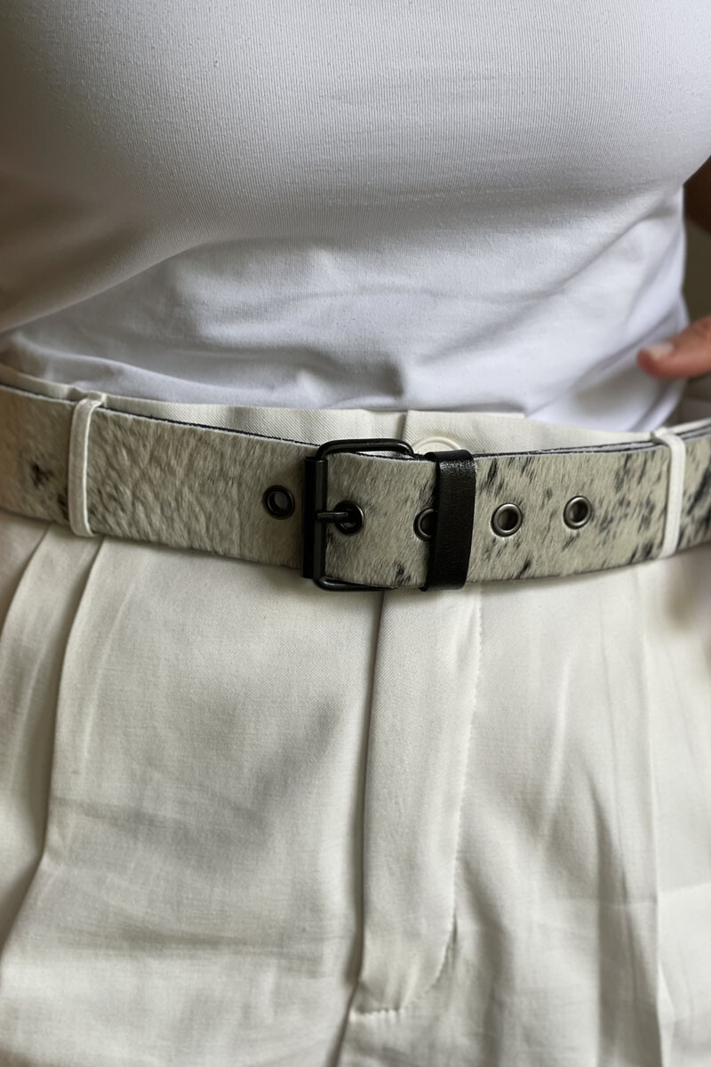 Cinto mia - Negro salpicado 