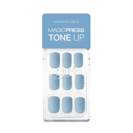 Uñas En Gel Listas (Press On) Baby Blue