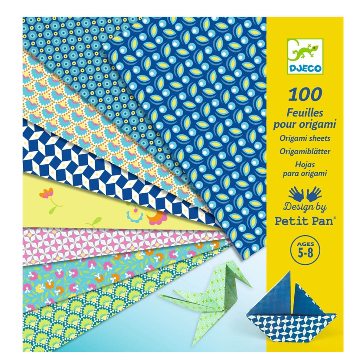 Hojas de origami Djeco 