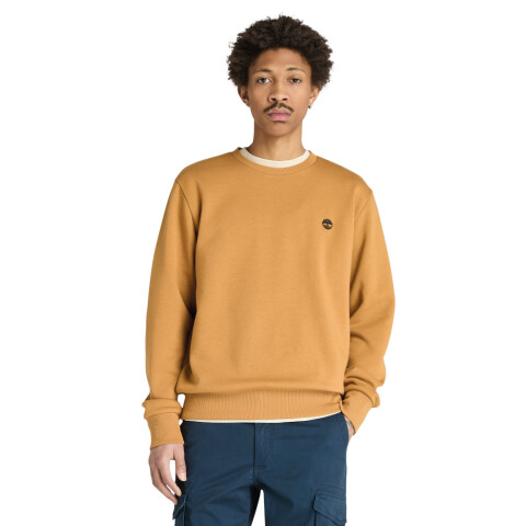 Polera Oyster River Logo Hombre Wheat Boot-Black