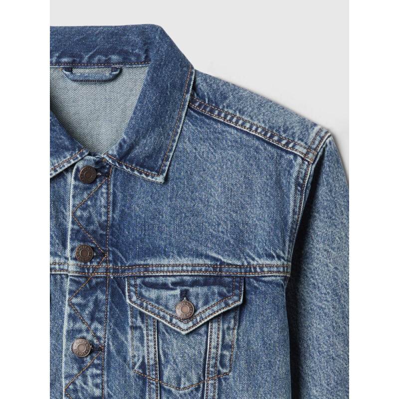 DENIM ICON JACKET MEDIUM WASH