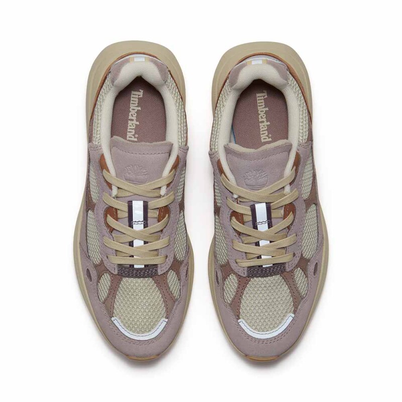 Zapatillas Hazel Lane Low Mujer Lt Beige Mesh W Lt Pink