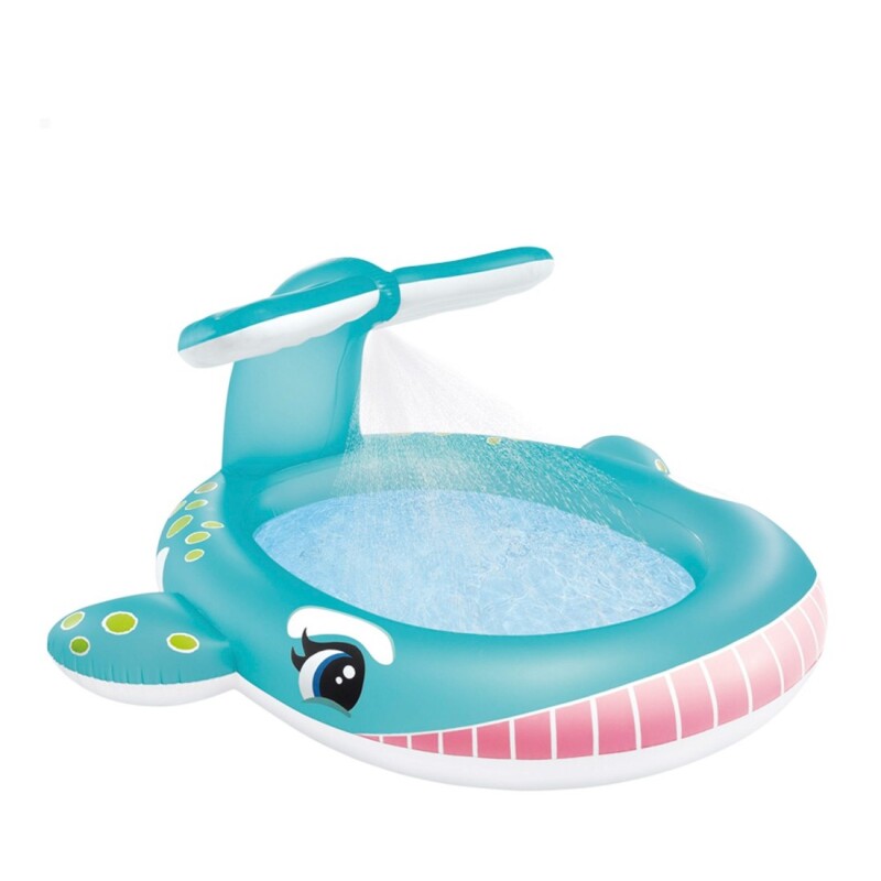 INTEX PISCINA INFLABLE INFANTIL BALLENA C/SPRAY ASPERSOR 201X196X91 CMS 200 LTS Intex Piscina Inflable Infantil Ballena C/spray Aspersor 201x196x91 Cms 200 Lts
