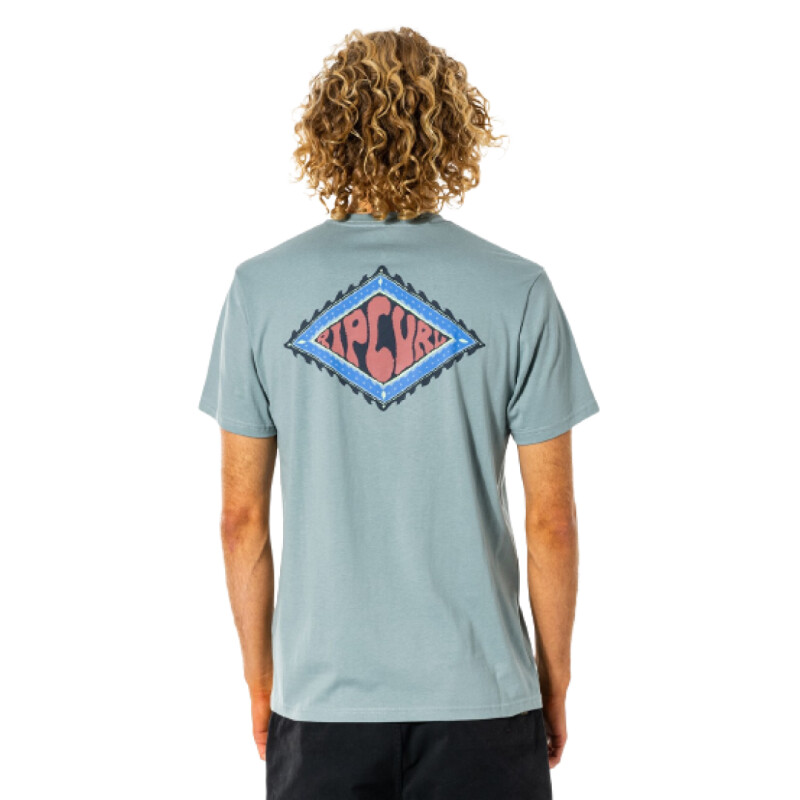 Remera MC Rip Curl SWC RUBBER SOUL TEE - Celeste Remera MC Rip Curl SWC RUBBER SOUL TEE - Celeste