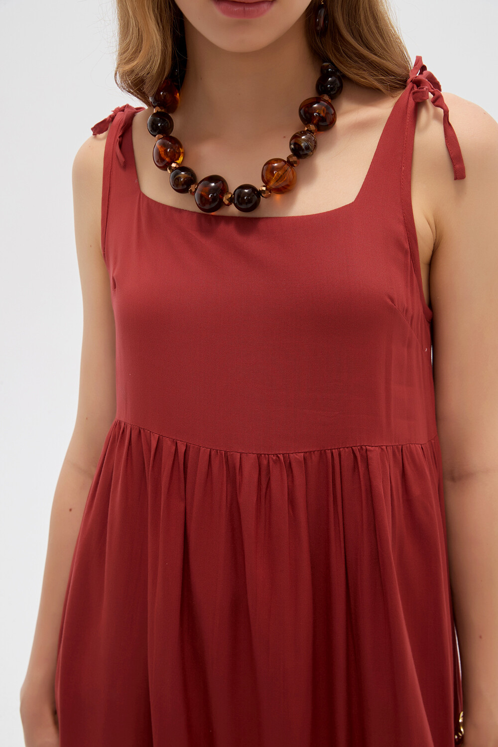 Vestido Adonid Terracota