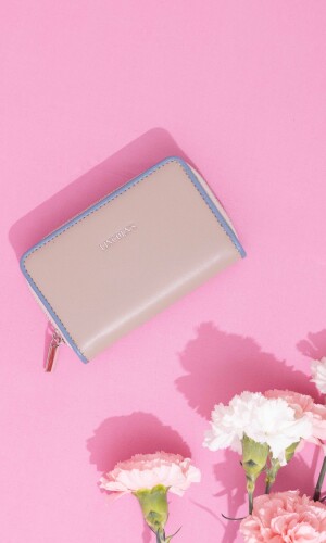 BILLETERA MALU VISON CIELO Y CRUDO