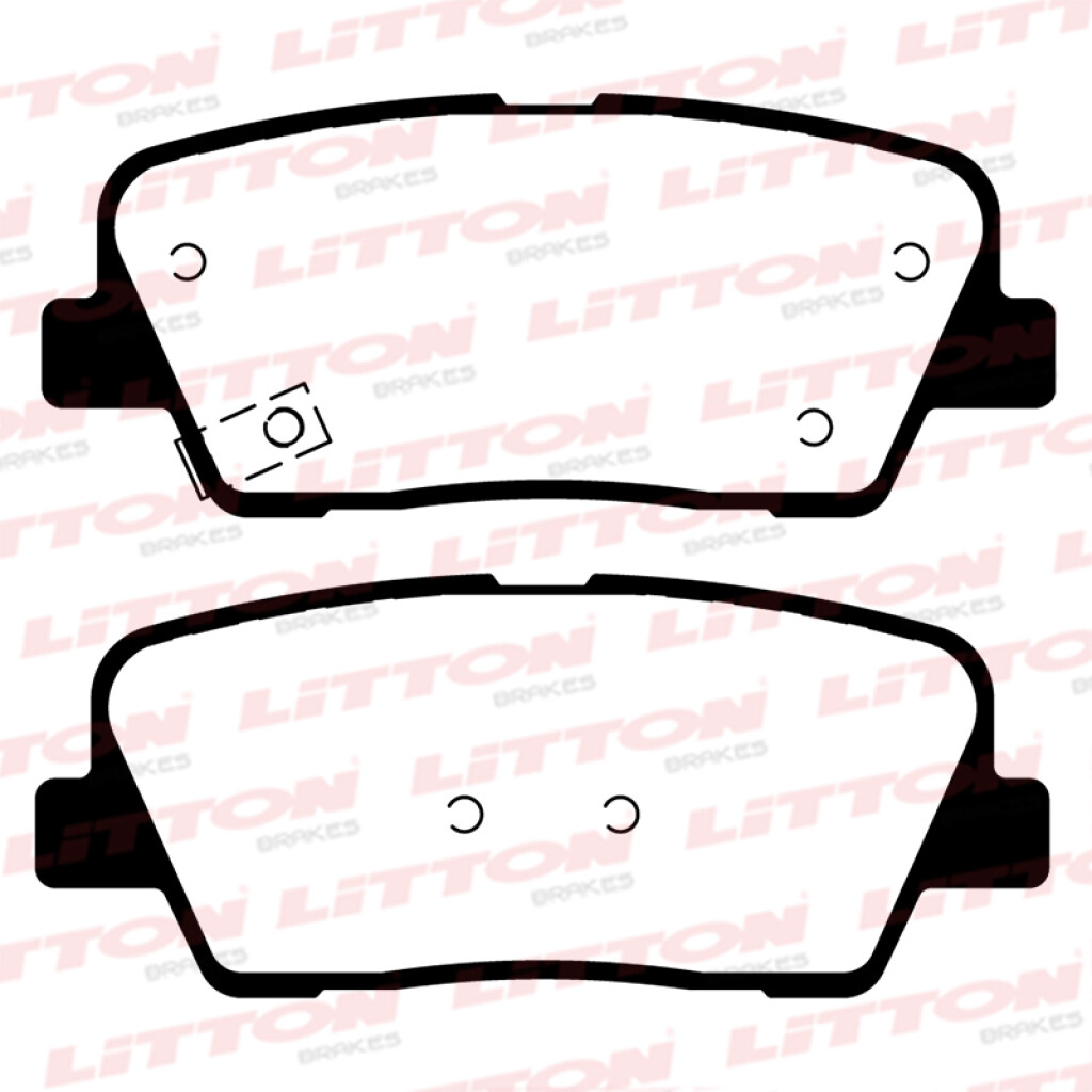 PASTILLAS DE FRENO HYUNDAI TRAS SANTA FE II KIA SORENTO CARNIVAL 06/ MANDO LITTON