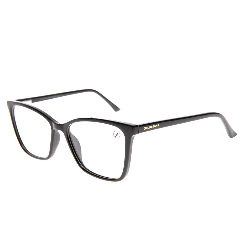 Lentes de Sol Chilli Beans Otica Cuadrado Mujer Negro/Negro