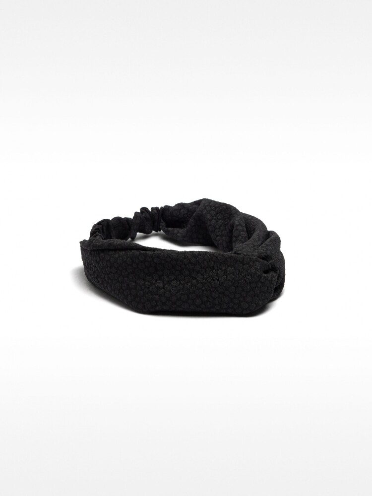 Diadema Turbante Lisa negro