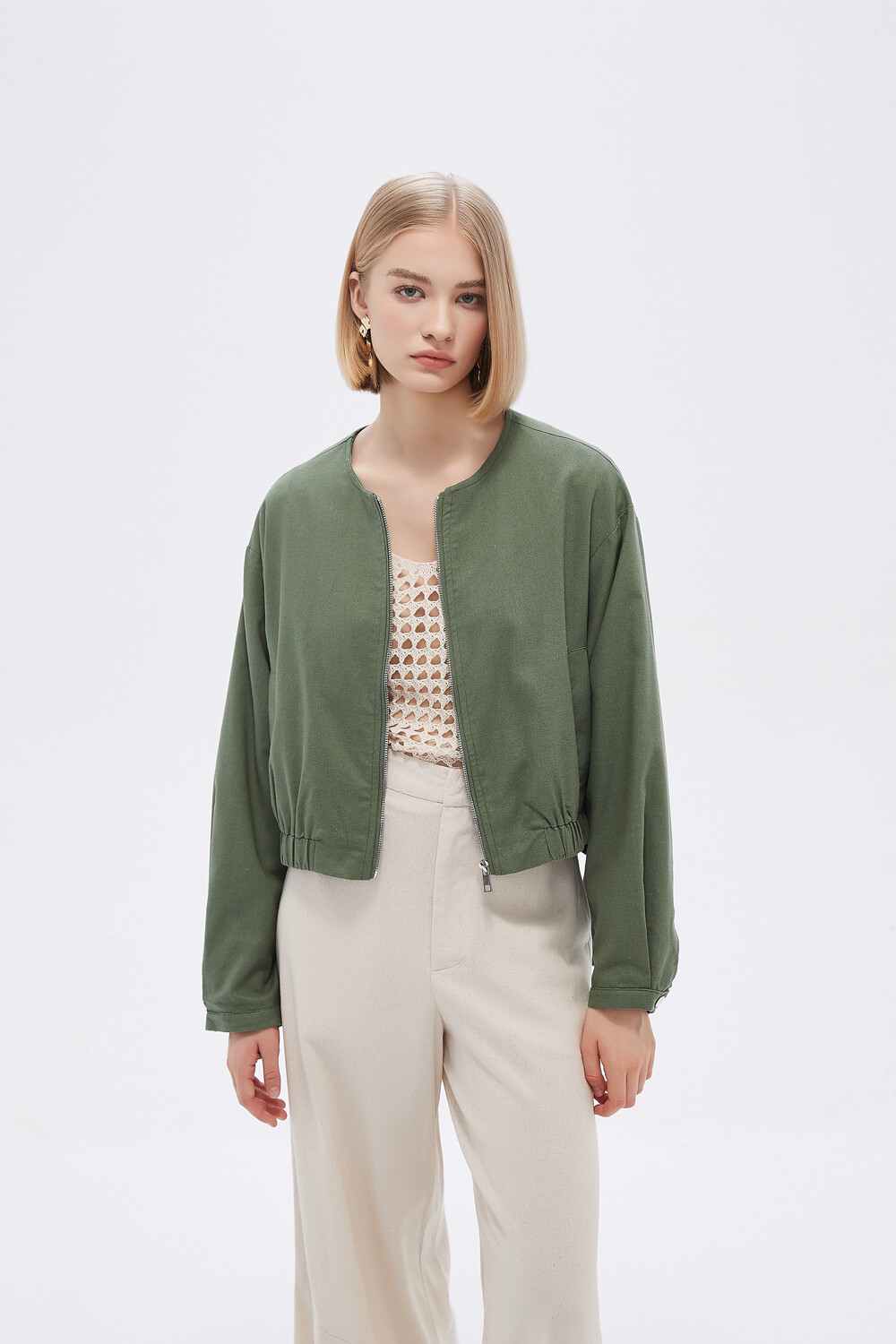 Campera Arola Verde Oliva