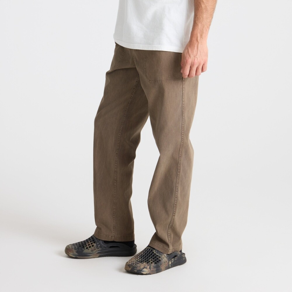 Pantalón Roark Made To Fade Pant Hombre WASHED BROWN