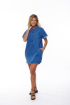 VESTIDO JEAN GRETEL AZUL MEDIO
