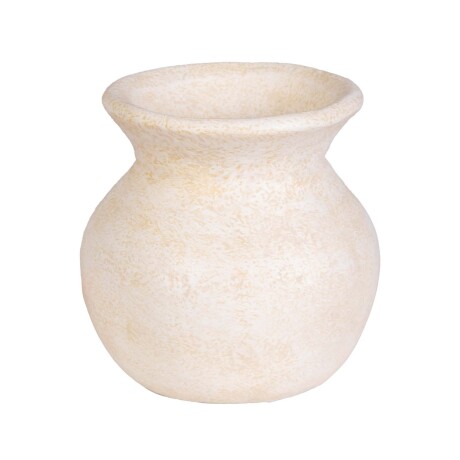 JARRÓN BOKOR CERAMICA NATURAL-BEIGE CREMA