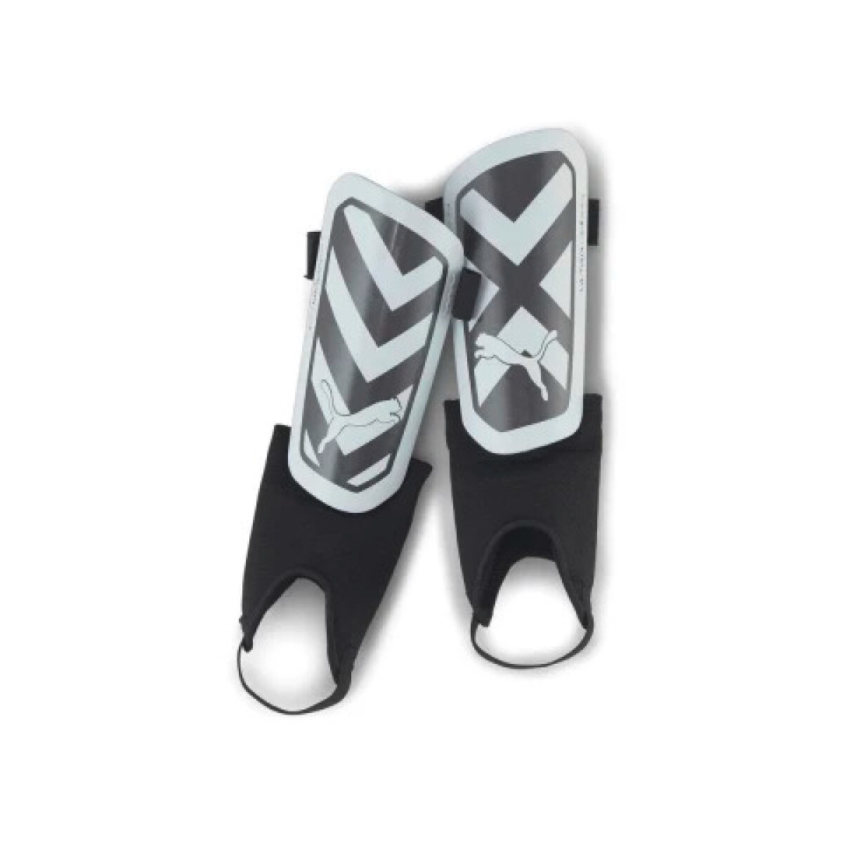 Espinilleras Ultra Light Media al tobillo Unisex - Blanco 