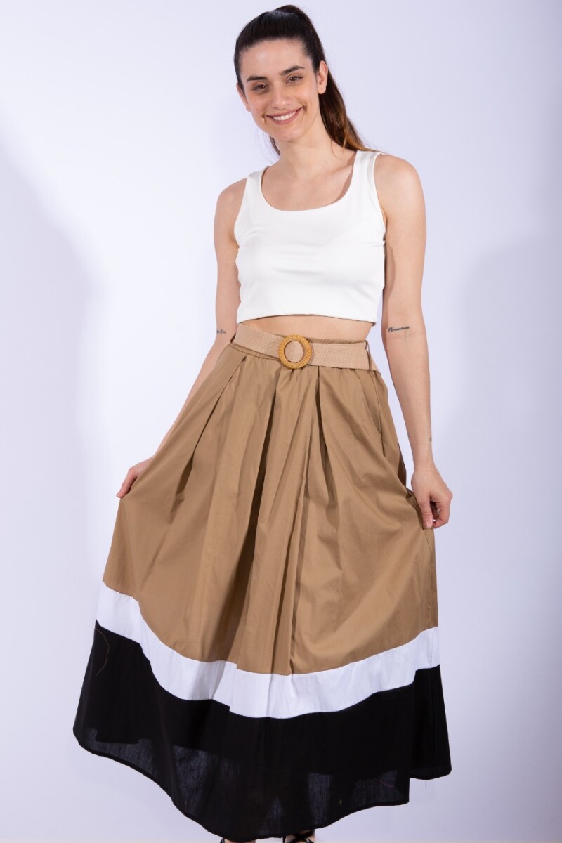 Falda Terra Khaki