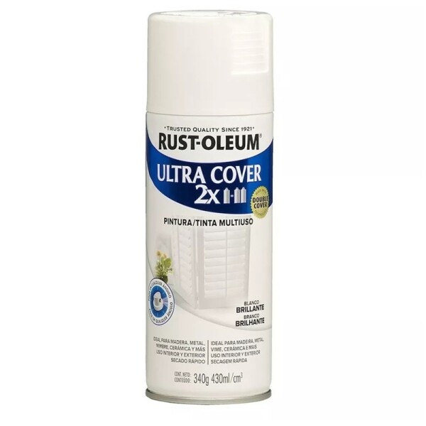 Esmalte Aerosol Brillante 340Gr Blanco Rust Oleum