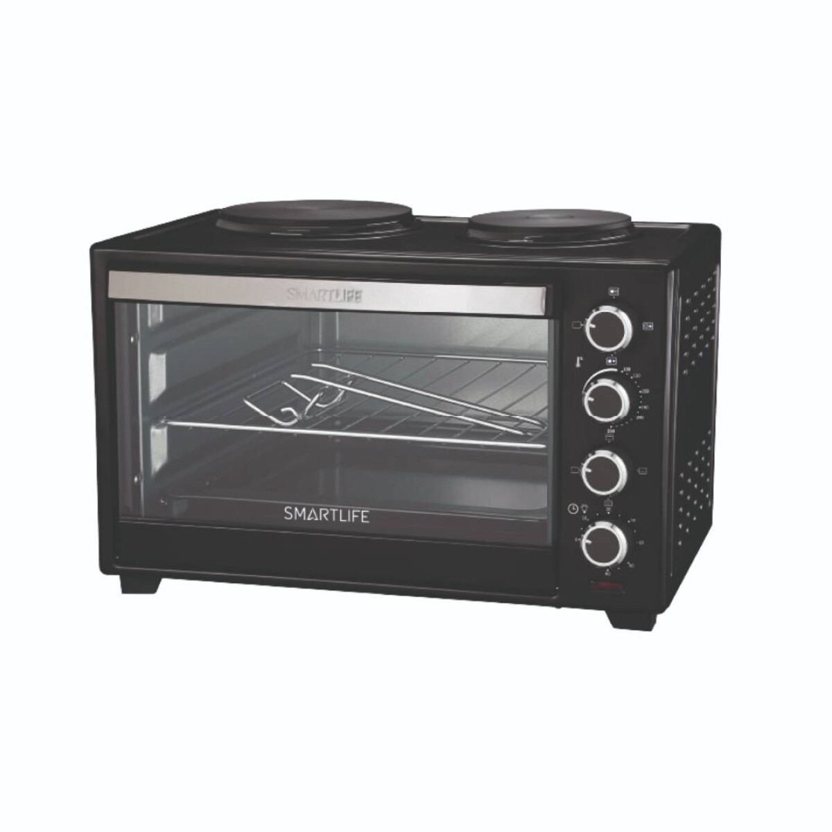 Horno eléctrico con Anafe Smartlife 38L - Negro 