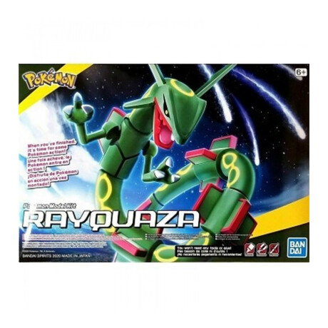 Rayquaza "Pokemon", Bandai Hobby Pokemon Model Kit (Requiere Armado) Rayquaza "Pokemon", Bandai Hobby Pokemon Model Kit (Requiere Armado)