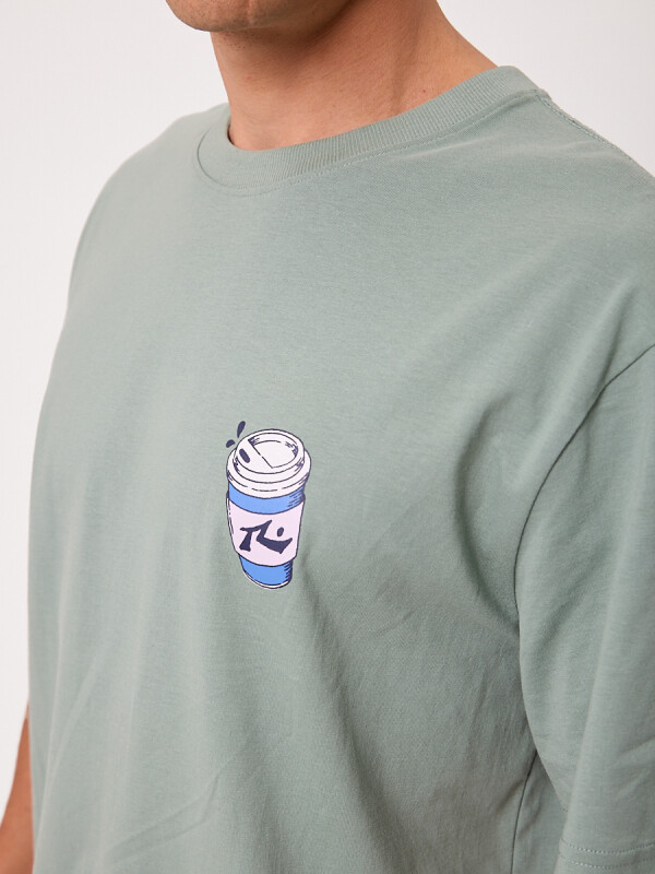 T-SHIRT GERONI RUSTY Verde Seco