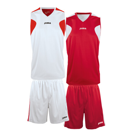 Conjunto de Básketball Joma - 1184003 WHITE/RED