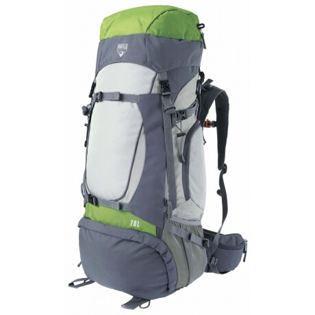 Mochila de trekking Rallye 70 litros Verde