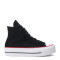 Championes de Mujer Converse Ctas Lift Hi Negro - Blanco