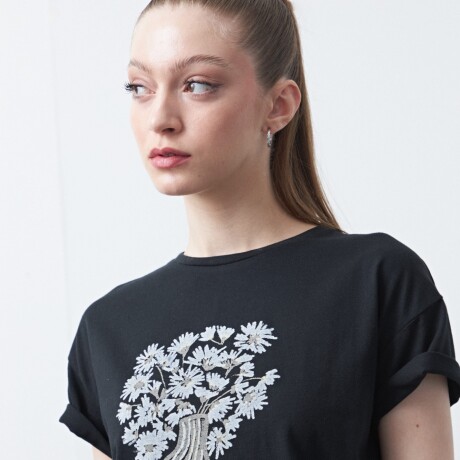 REMERA BONETERO Negro