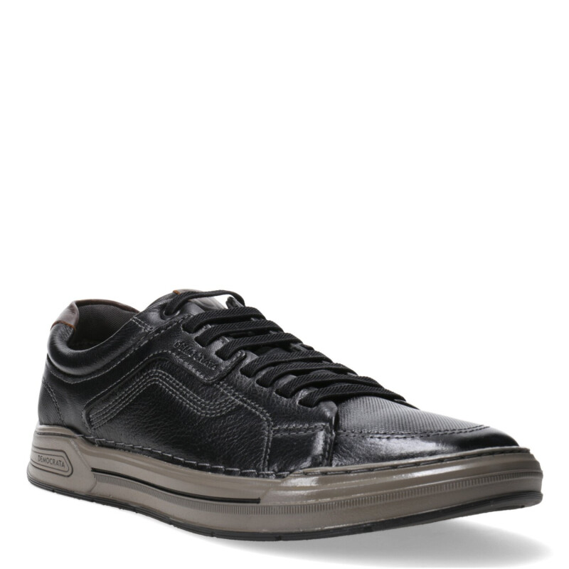 Championes de Hombre Democrata NOSU acordonado Negro