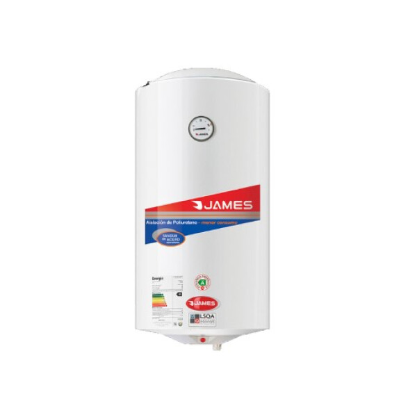 TERMOTANQUE 40LTS CILINDRICA ACERO JAMES 3135 TERMOTANQUE 40LTS CILINDRICA ACERO JAMES 3135