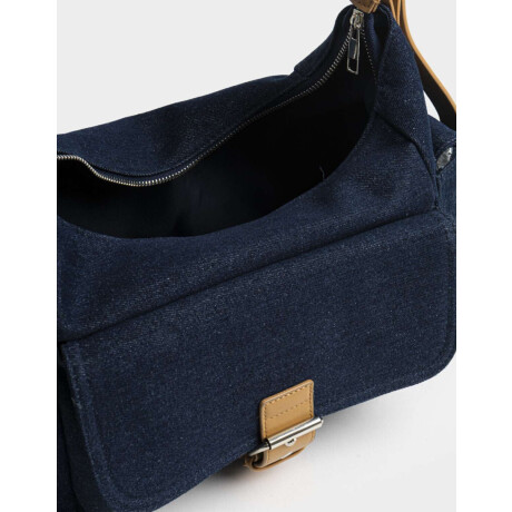 Cartera Saca Azul Gastado