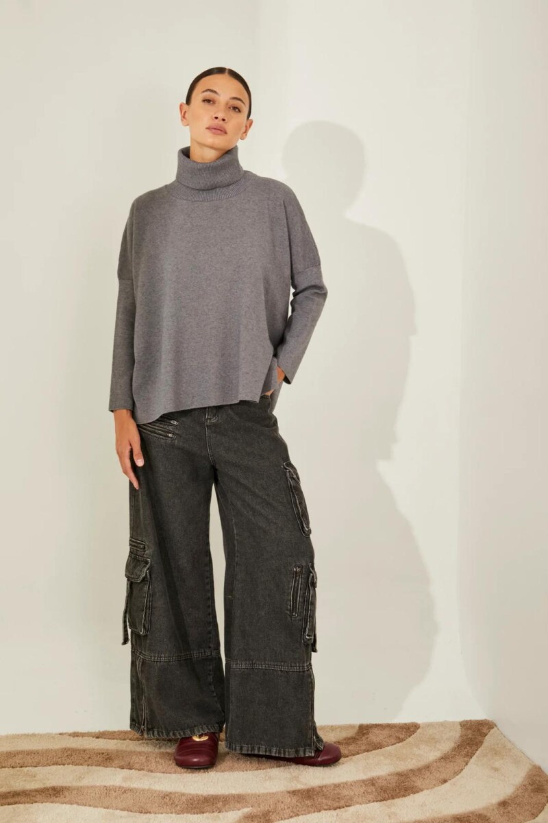 POLERA OLIVER - GRIS