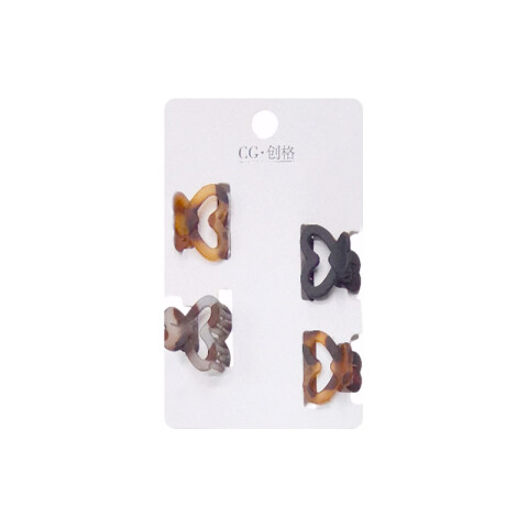 Broche pinza para el cabello 4 pcs Broche Pinza Para El Cabello 4 Pcs