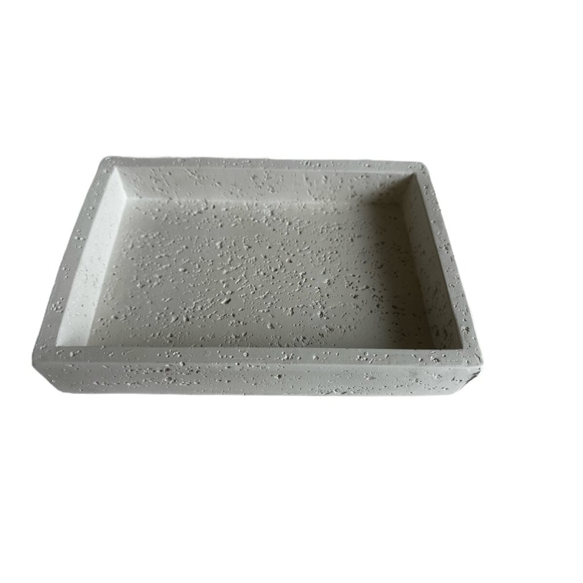 BANDEJA RECTANGULAR STONE 23x16CM 