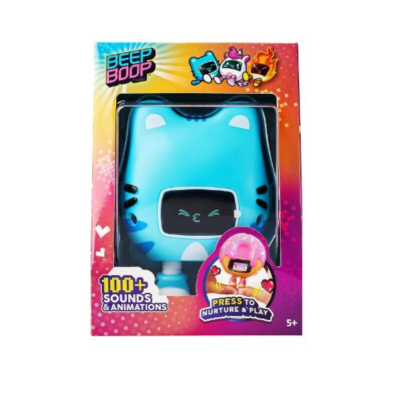 BEEP BOOP INTERACTIVE PET WITH SCREEN/MASCOTA VIRTUAL Gato