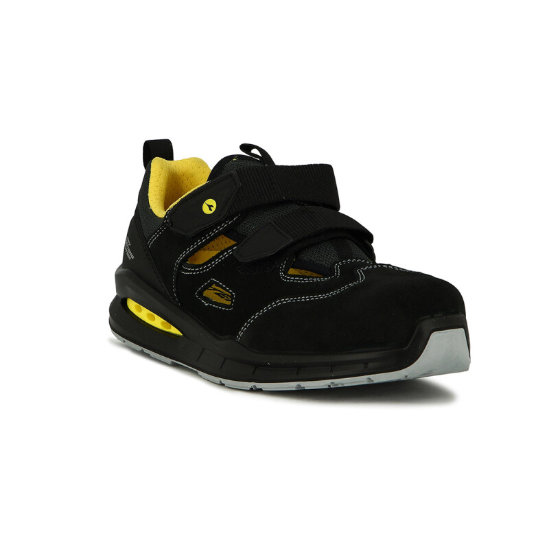Diadora Utility Zapato Run Net Airbox Sandal S1p Src Negro