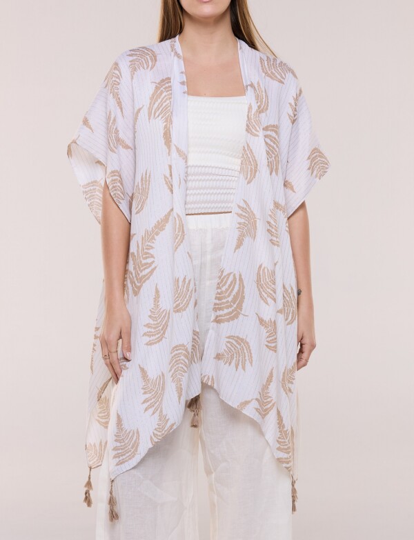 Kimono Lurex BEIGE