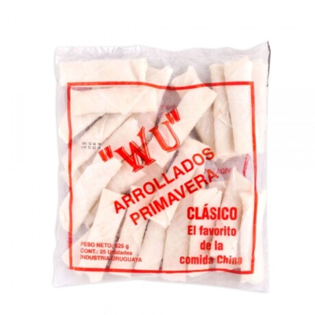 ARROLLADITOS PRIMAVERA DE JAMÓN WU 25 UNIDADES ARROLLADITOS PRIMAVERA DE JAMÓN WU 25 UNIDADES