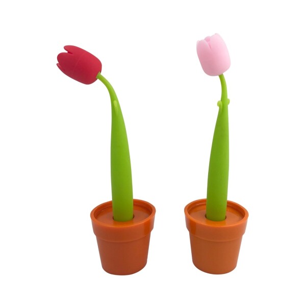 Lapicera tulipan rojo