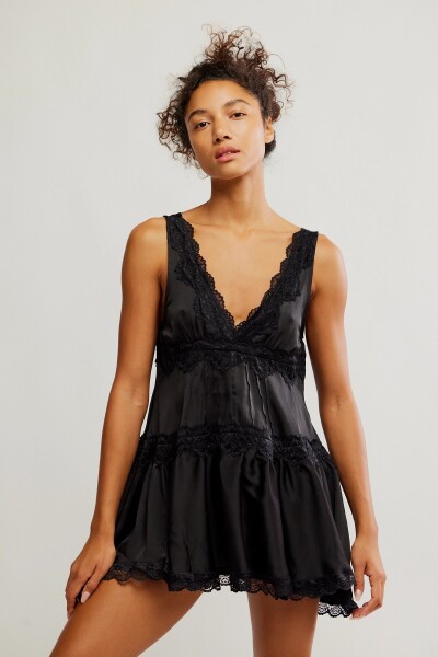 IN THIS GROOVE MINI SLIP Negro