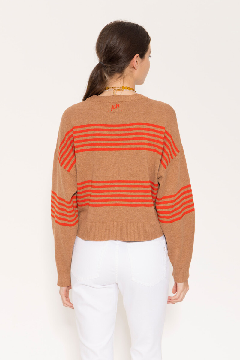 SWEATER CITRON Camel