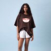 Remera Chill Peel Marrón