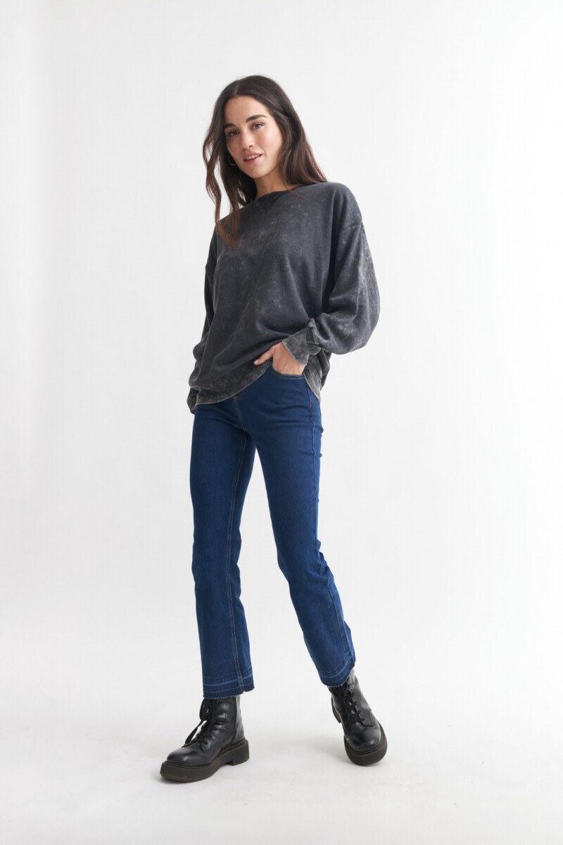 Buzo acid wash NEGRO