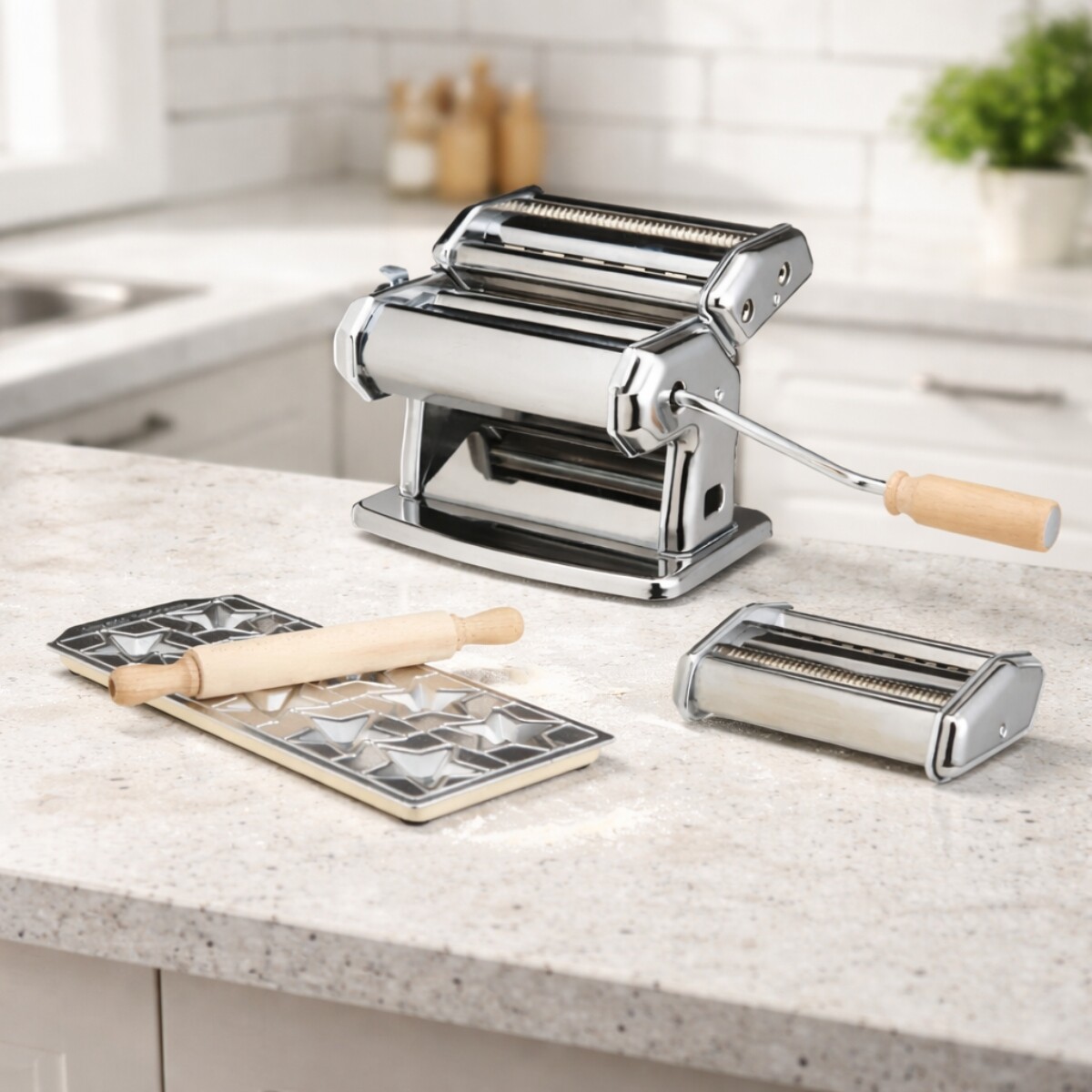 Máquina Pasta con Accesorios Kit 