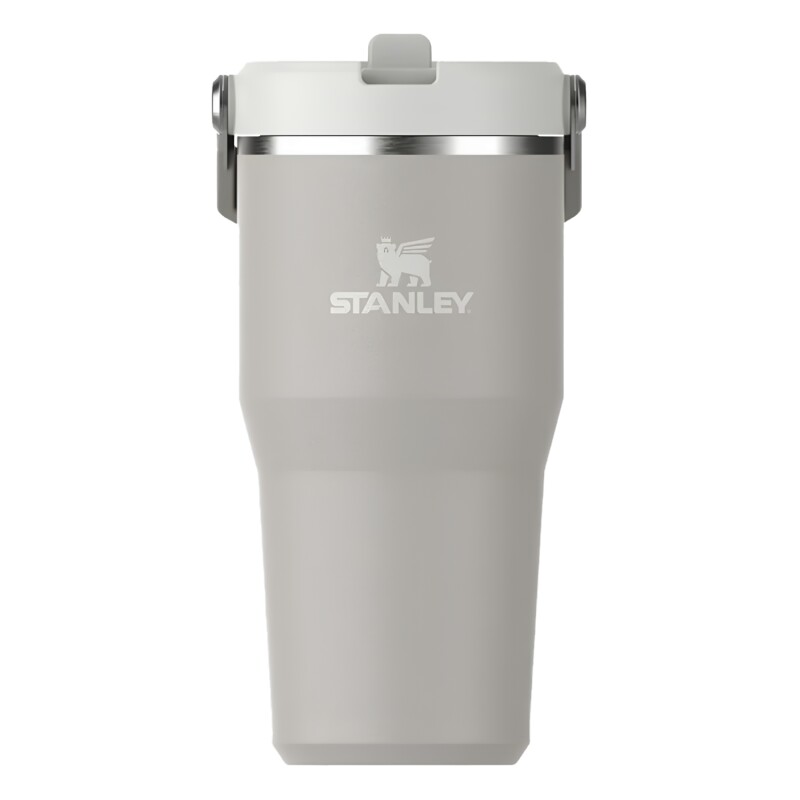 Vaso Térmico Stanley IceFlow Flip Straw 591ml Para Bebidas Frías En Movimiento Ash
