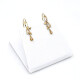 Caravanas En Oro 18K Y Brillantes Caravanas En Oro 18K Y Brillantes
